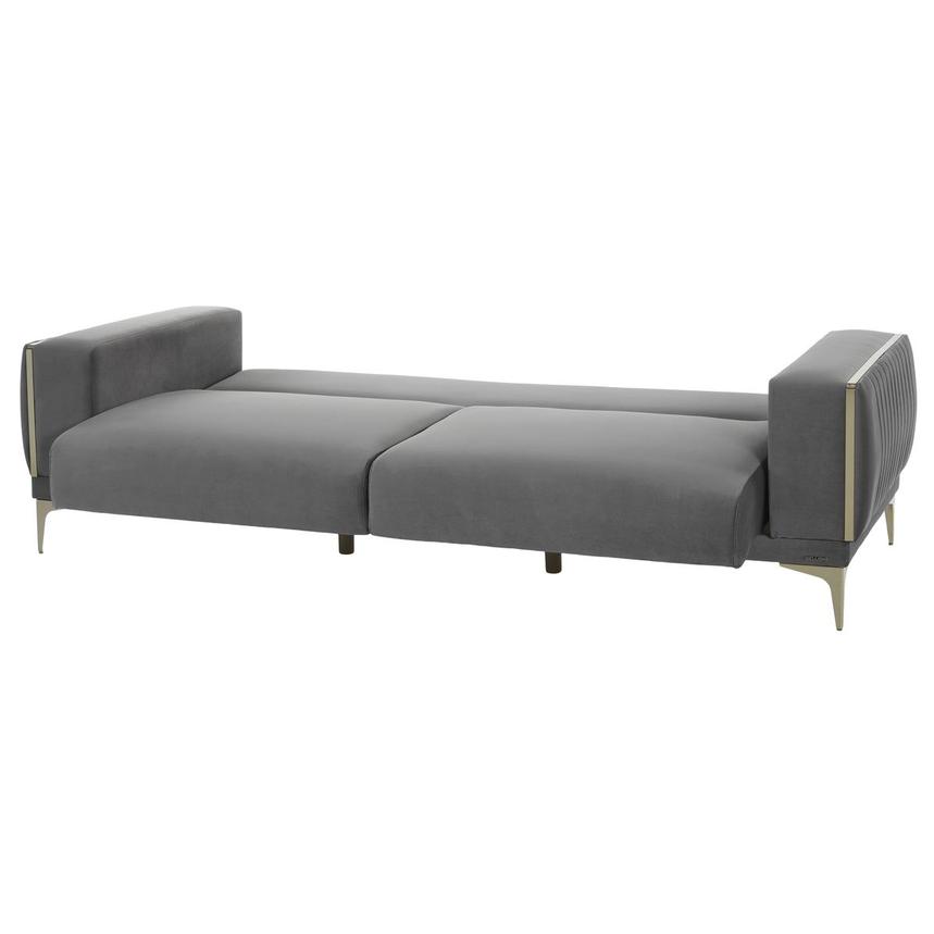 Carlino Gray Futon Sofa  alternate image, 4 of 13 images.
