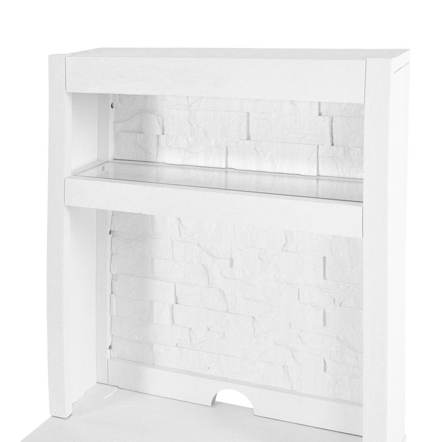 Roca White King Platform Bed w/Nightstands  alternate image, 17 of 23 images.