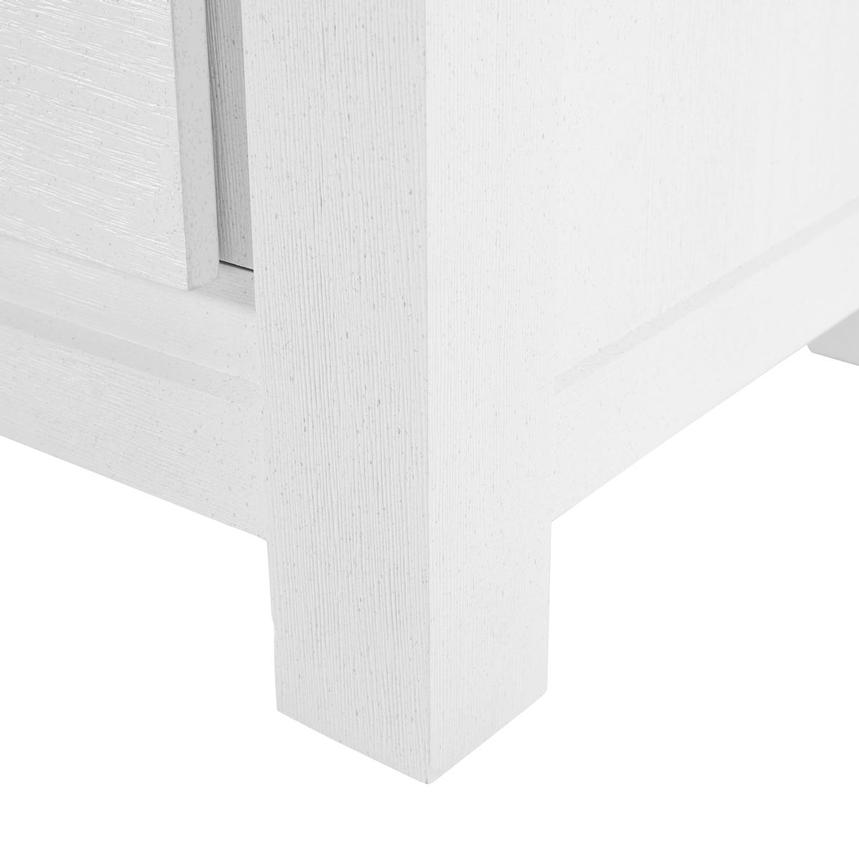 Roca White King Platform Bed w/Nightstands  alternate image, 22 of 23 images.