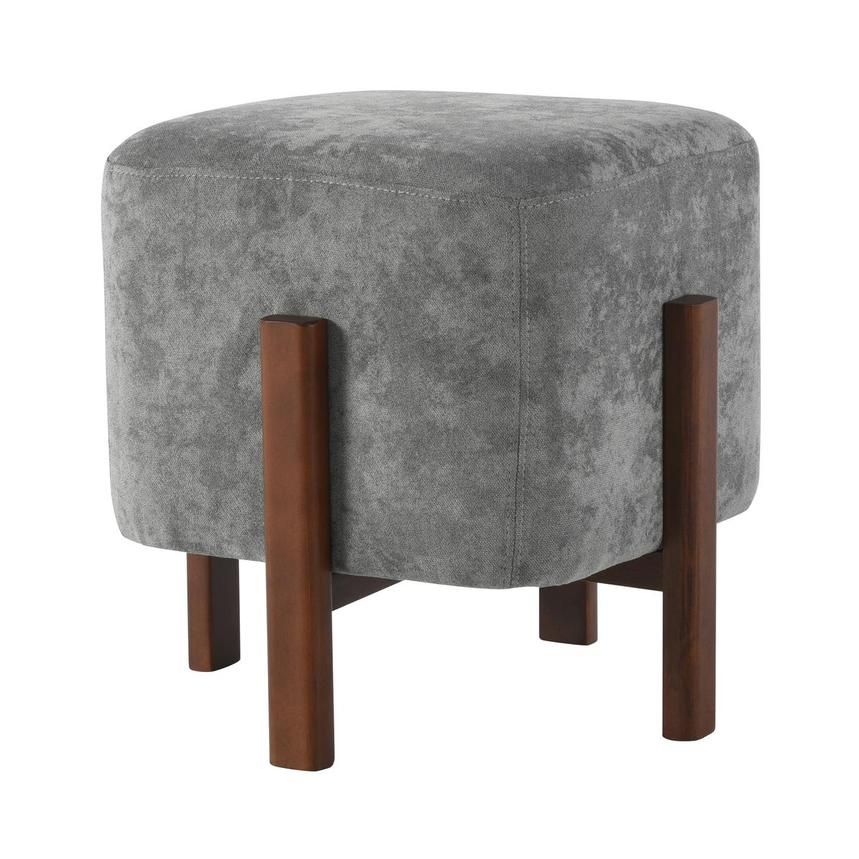 Perfect Cube Gray Ottoman  main image, 1 of 4 images.