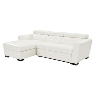Reeve White Sleeper w/Left Chaise