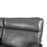 Benz Gray Home Theater Leather Seating with 5PCS/3PWR  alternate image, 7 of 13 images.