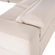 Trevor Leather Corner Sofa with 5PCS/3PWR  alternate image, 5 of 11 images.