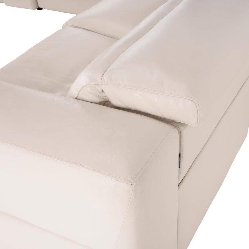 Trevor Leather Corner Sofa with 5PCS/3PWR alternate image, 5 of 11 images.