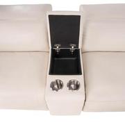 Trevor Leather Corner Sofa with 7PCS/3PWR  alternate image, 6 of 13 images.