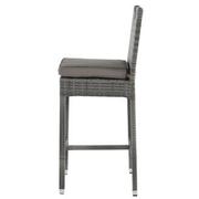 Neilina Gray Bar Stool  alternate image, 2 of 8 images.