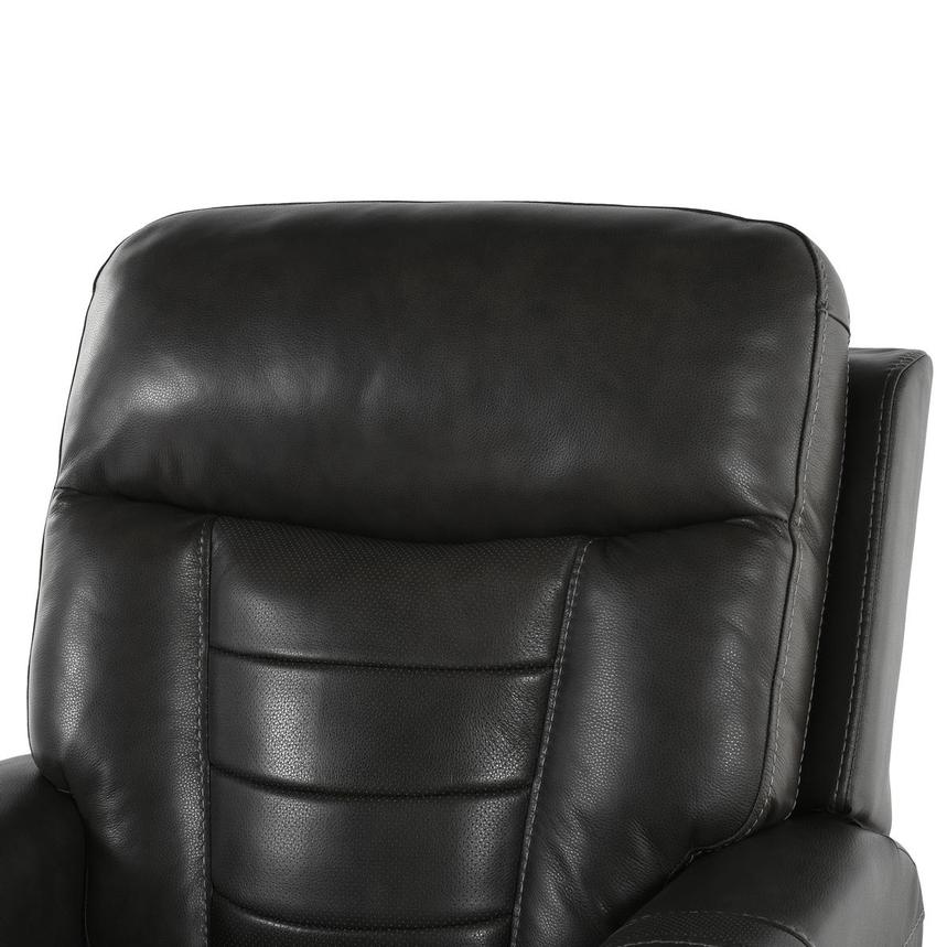 Rainer Leather Massage Recliner  alternate image, 7 of 15 images.