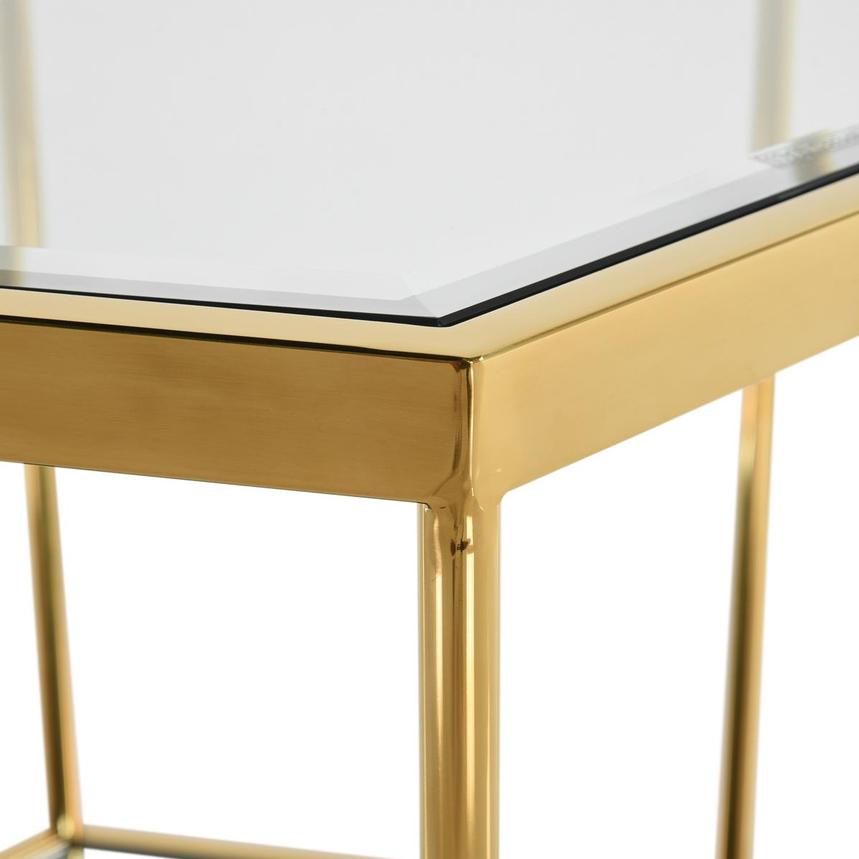 Hex Gold Side Table  alternate image, 5 of 5 images.