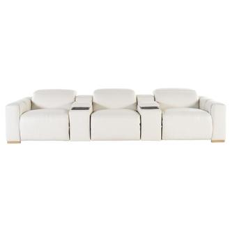 Galak Home Theater Leather Seating with 5PCS/2PWR
