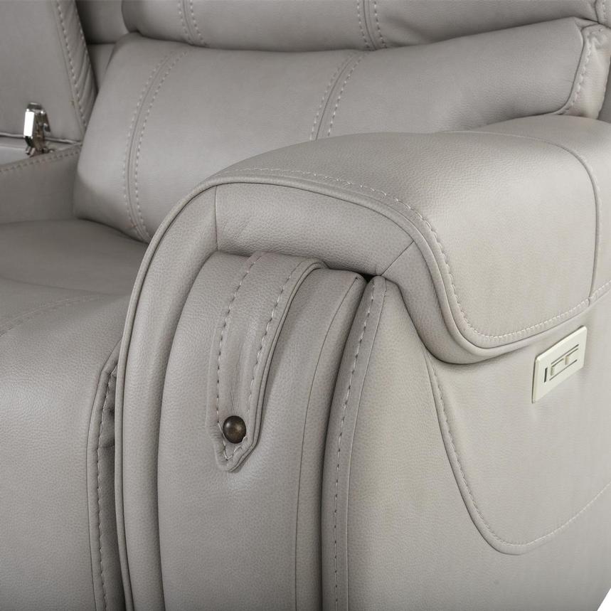 Capriccio Gray Power Reclining Sectional with 6PCS/3PWR  alternate image, 9 of 13 images.