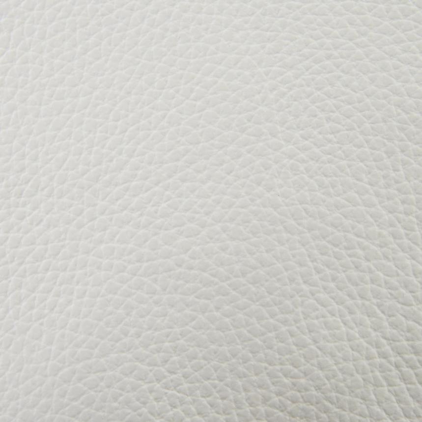 Cute White Leather Accent Chair w/2 Pillows  alternate image, 8 of 8 images.