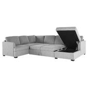 Vivian II Sectional Sleeper Sofa w/Right Chaise  alternate image, 2 of 8 images.