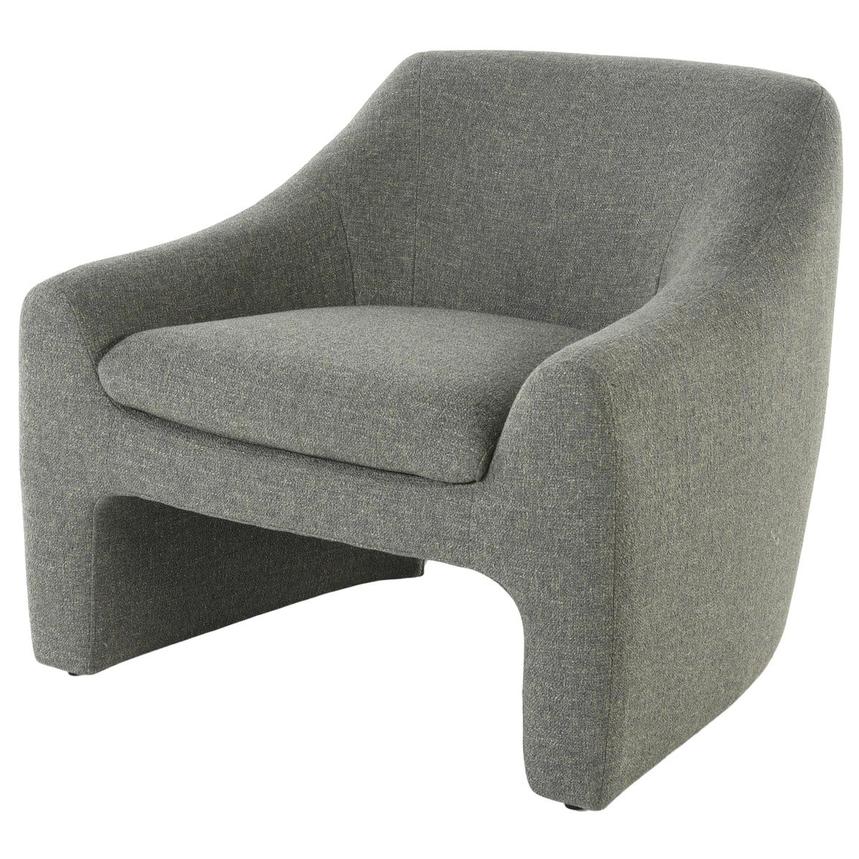 Madison Green Accent Chair w/Pillow  alternate image, 2 of 8 images.