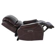 Durham Brown Leather Power Recliner  alternate image, 5 of 6 images.