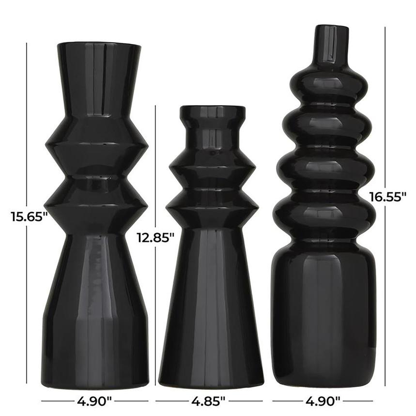 Sable Set of 3 Vases  alternate image, 4 of 4 images.