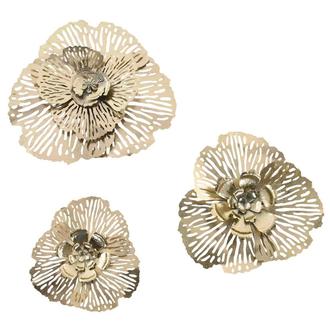 Flowers Set of 3 Wall Art