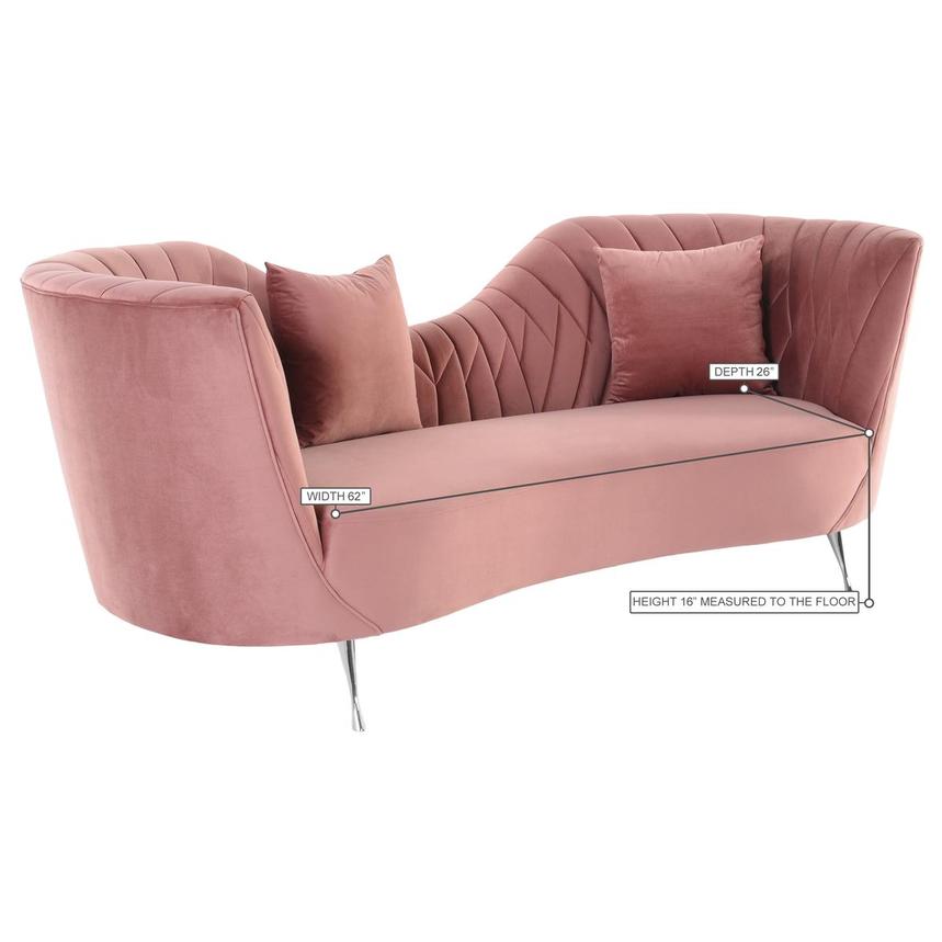 Angel II Pink Sofa El Dorado Furniture