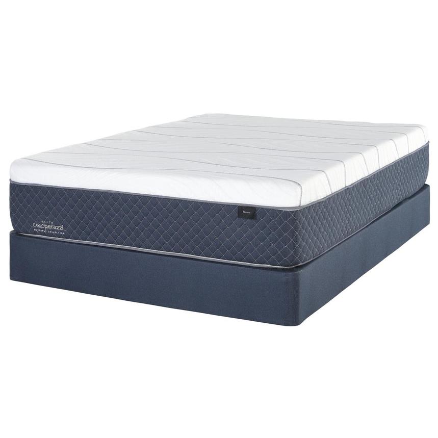 Novara Hybrid- Soft Twin XL Mattress w/Low Foundation by Carlo Perazzi Elite  main image, 1 of 3 images.