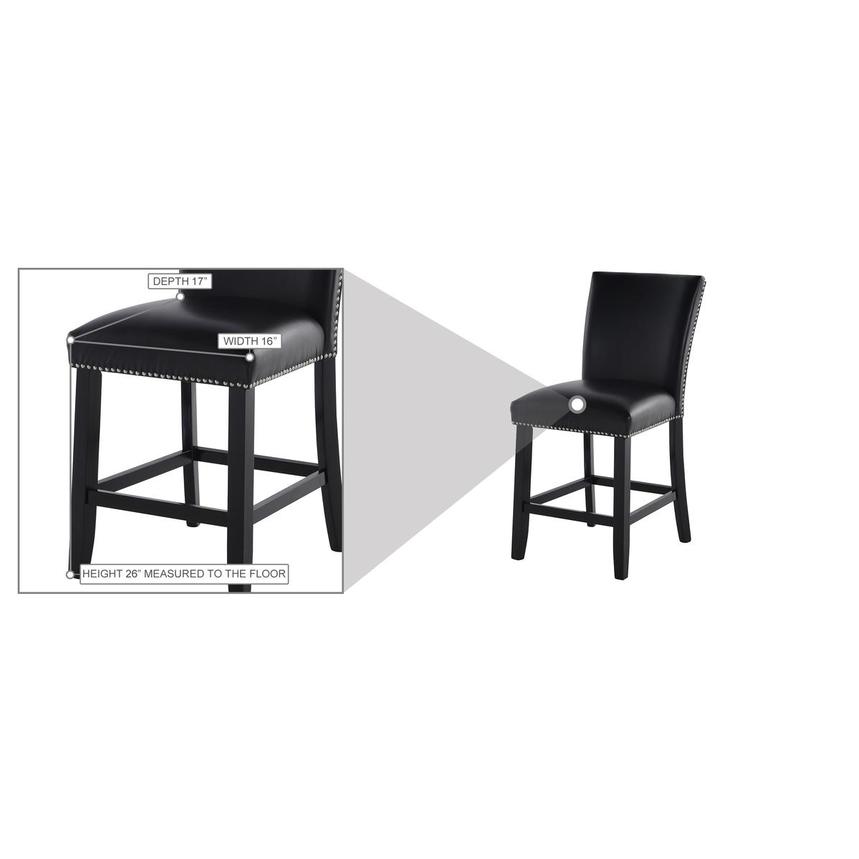 Rylee 5-Piece Counter Dining Set  alternate image, 9 of 9 images.