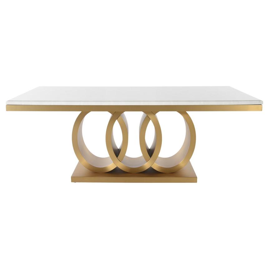 Gold best sale dining set