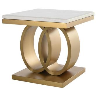 Lillian Gold Side Table
