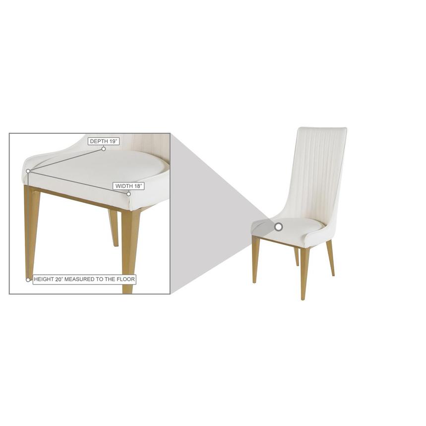 Lillian Gold 5-Piece Dining Set alternate image, 10 of 10 images.
