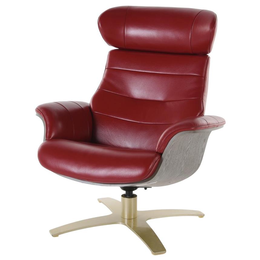 Enzo II Red Accent Chair  main image, 1 of 4 images.