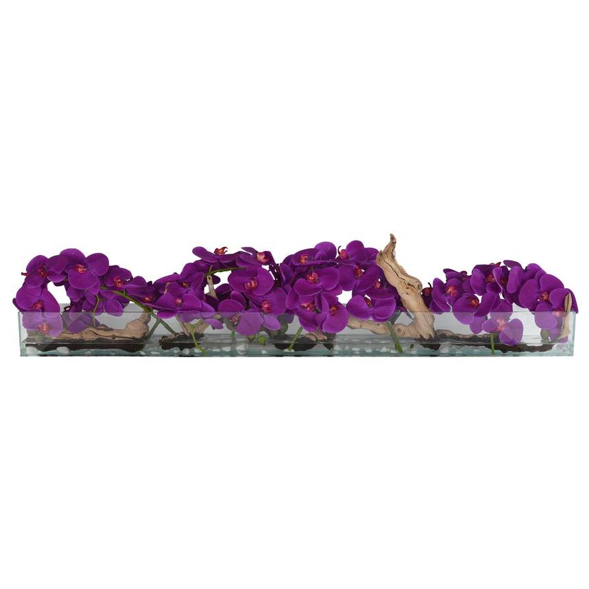 Orchids Purple Flower Arrangement  main image, 1 of 2 images.