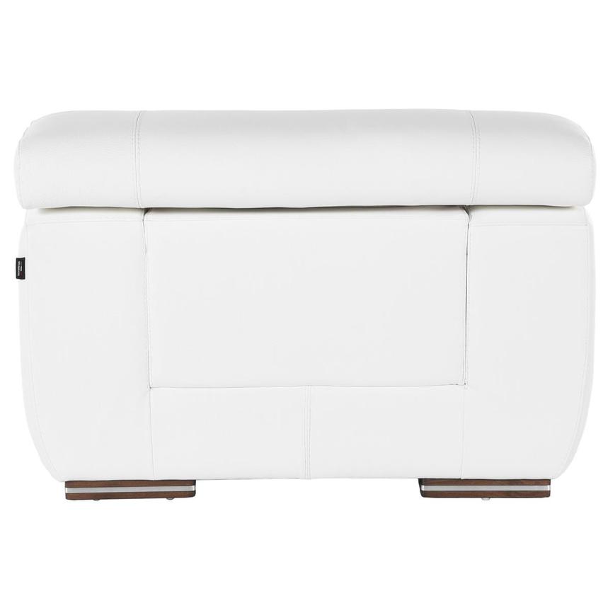 Grace White Leather Chair alternate image, 5 of 7 images.