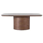 Adalyn Brown Rectangular Dining Table  alternate image, 3 of 4 images.