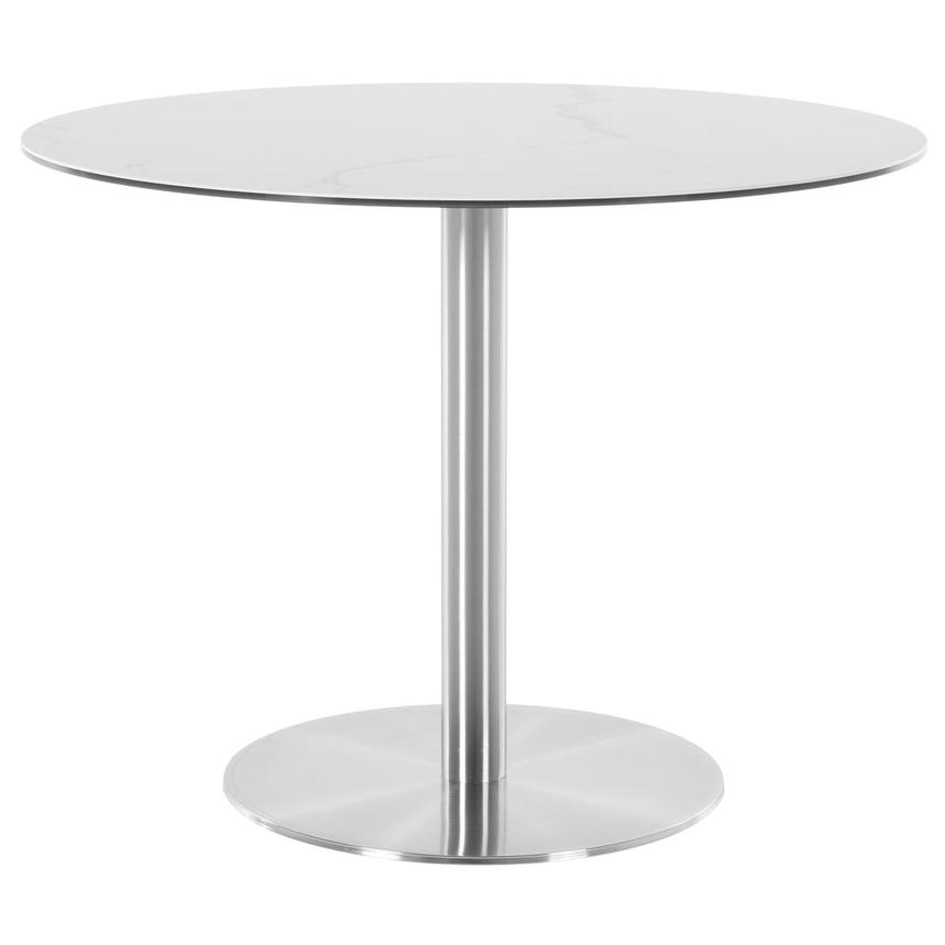 Paloma Silver Round Dining Table El Dorado Furniture