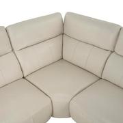 Samar Leather Power Reclining Sectional with 5PCS/2PWR  alternate image, 4 of 8 images.
