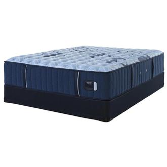 Estate TT-Firm King Mattress w/Low Foundation by Stearns & Foster