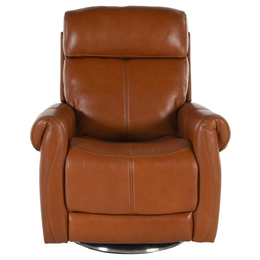 Rogelio Tan Leather Power Recliner alternate image, 2 of 6 images.