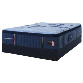 Lux Hybrid-Soft King Mattress w/Regular Foundation by Stearns & Foster