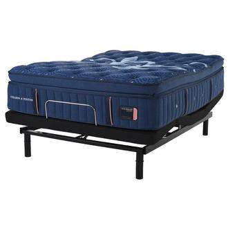 Lux Estate EPT-Soft Queen Mattress w/Ease® Powered Base by Stearns & Foster