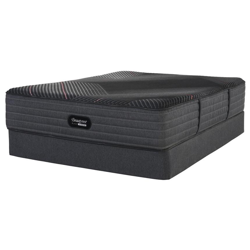 BRB-CX-Class Hybrid-Firm Queen Mattress w/Regular Foundation by Simmons Beautyrest Black  main image, 1 of 5 images.