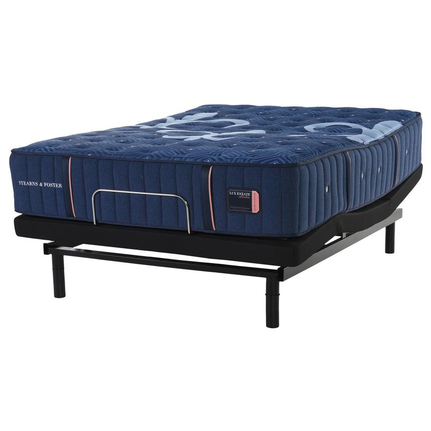 Lux Estate-Medium King Mattress w/Ease® Powered Base by Stearns & Foster  main image, 1 of 4 images.