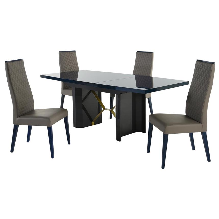 Sapphire 63" 5-Piece Dining Set  main image, 1 of 3 images.