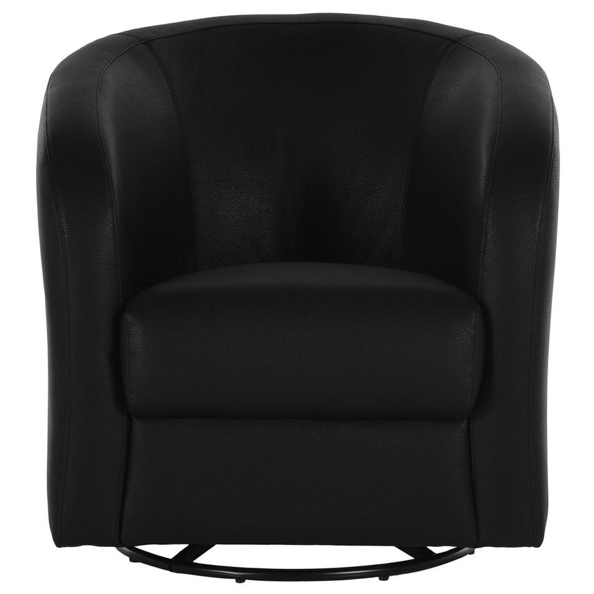 Delia Black Accent Chair  alternate image, 2 of 6 images.