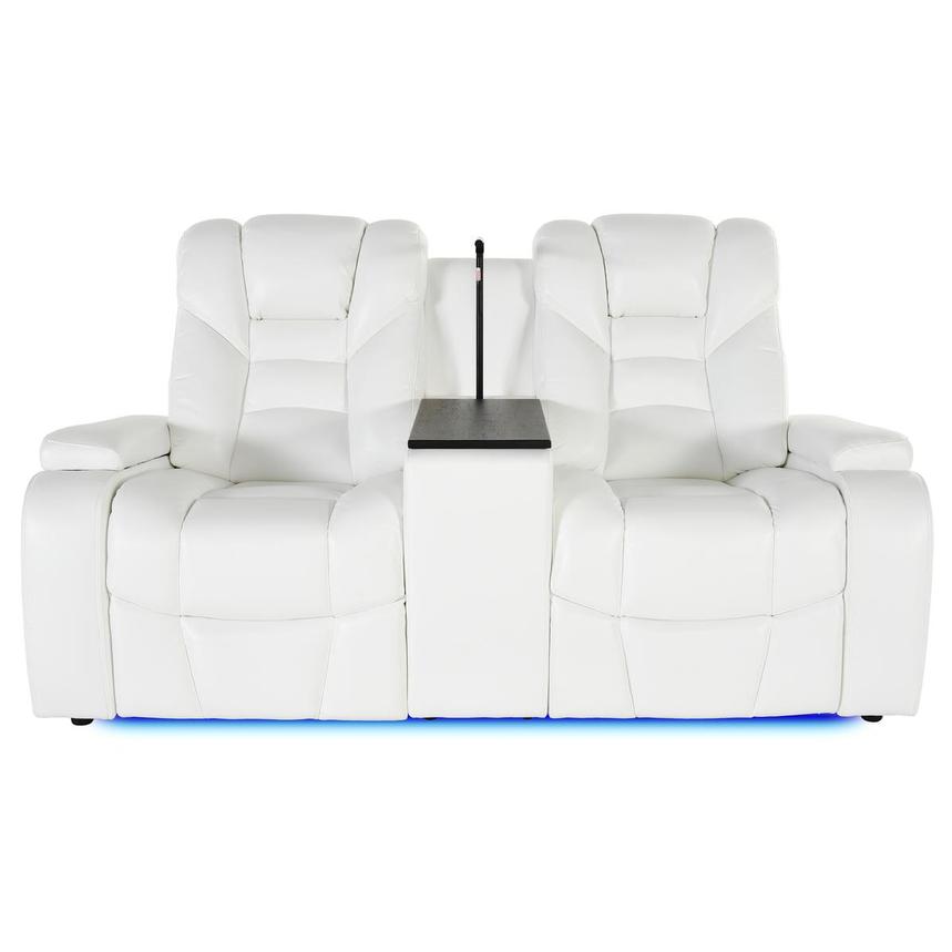 Doby Power Reclining Sofa w/Console  alternate image, 2 of 9 images.