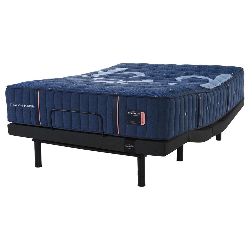 Lux Estate-Firm Queen Mattress w/Ergo® Powered Base by Tempur-Pedic  main image, 1 of 4 images.
