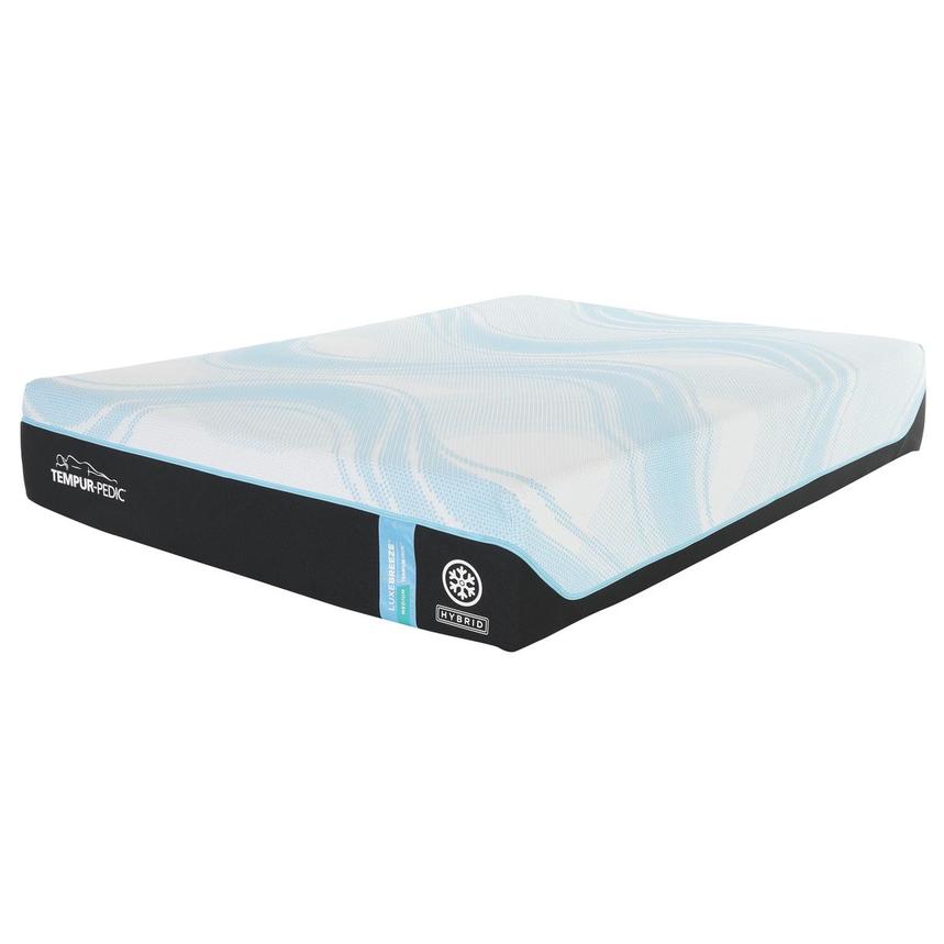 LuxeBreeze Hybrid-Medium King Mattress by Tempur-Pedic  main image, 1 of 3 images.