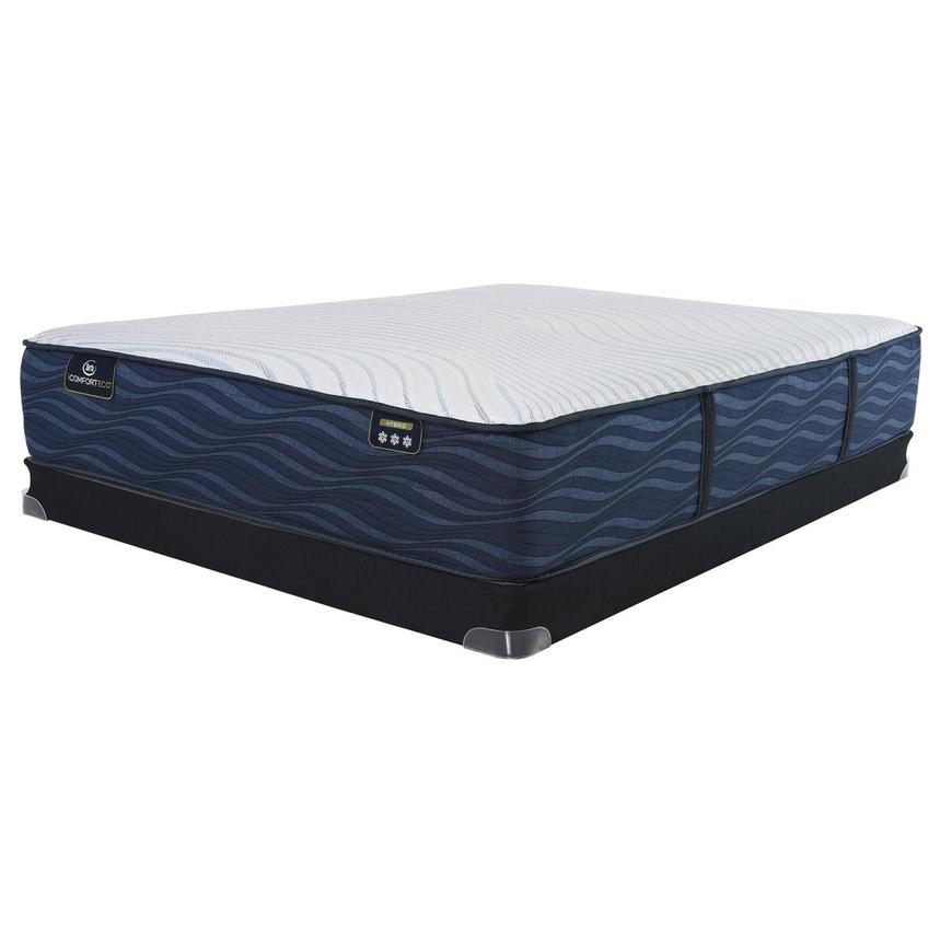 S30LTX Hybrid-Medium King Mattress w/Low Foundation by Serta iComfortECO  main image, 1 of 4 images.