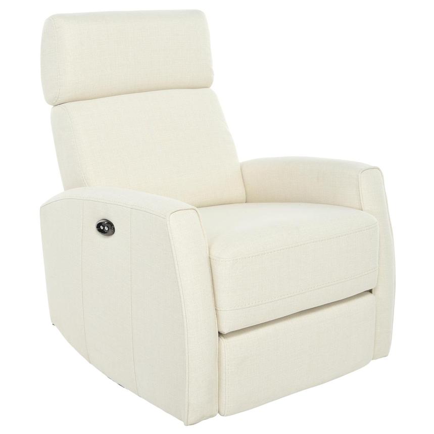 Lucca Beige Power Recliner El Dorado Furniture