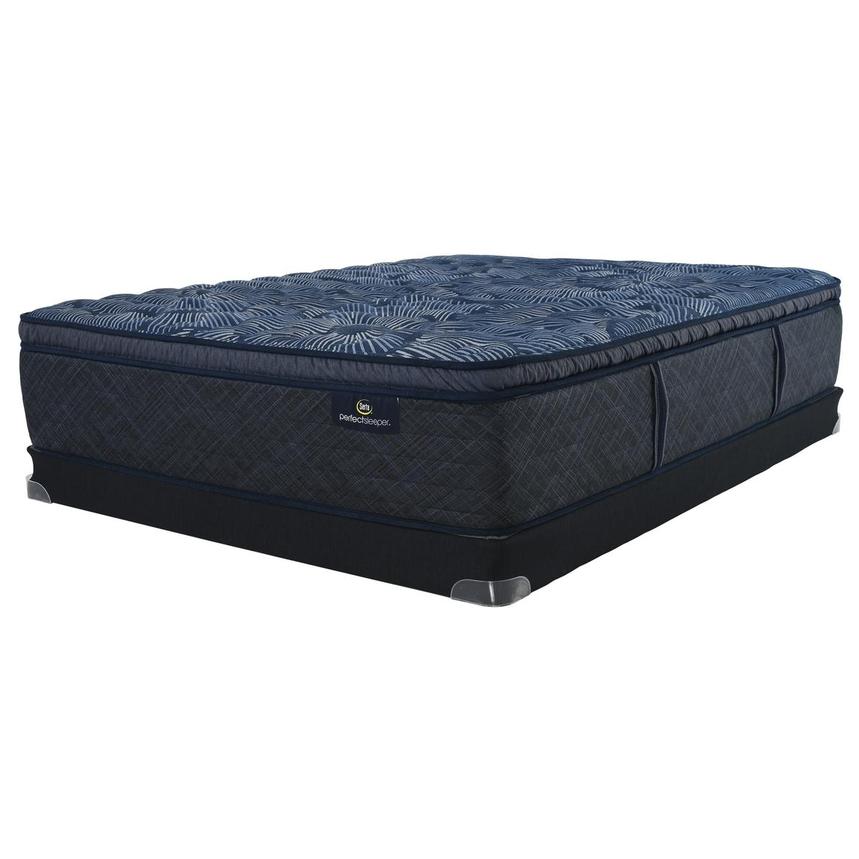 Cobalt Calm PT- Medium Queen Mattress w/Low Foundation by Serta PerfectSleeperX  main image, 1 of 3 images.