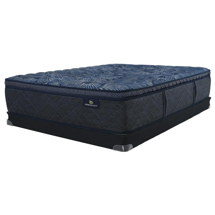 Cobalt Calm PT- Medium Queen Mattress w/Low Foundation by Serta PerfectSleeper  main image, 1 of 3 images.