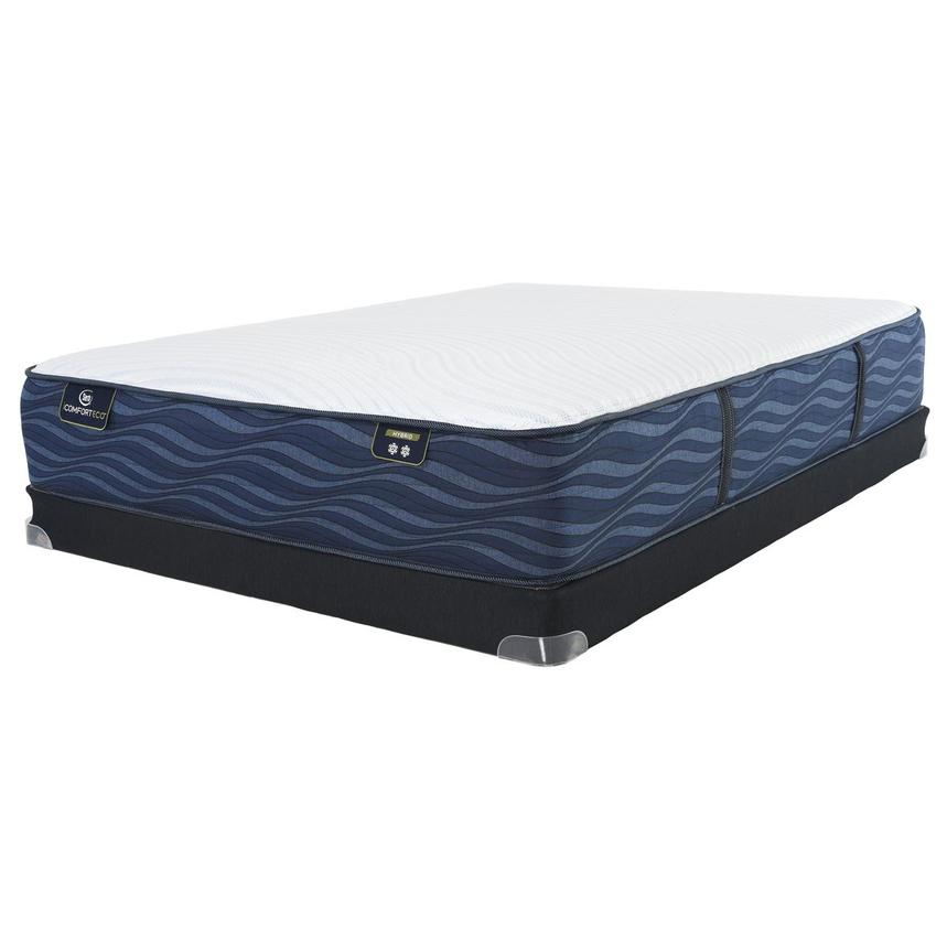 S15GL-Hybrid-Firm Twin XL Mattress w/Regular Foundation by Serta iComfortECO  main image, 1 of 5 images.