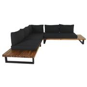 Bask Gray 3-Piece Patio Set  alternate image, 5 of 7 images.