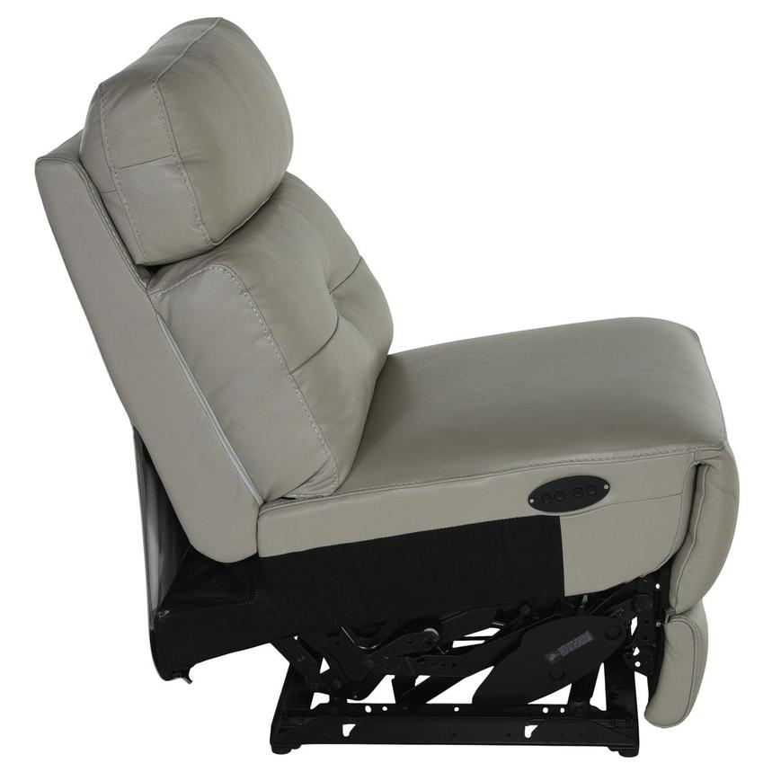 Naya Taupe Armless Power Recliner  alternate image, 2 of 4 images.